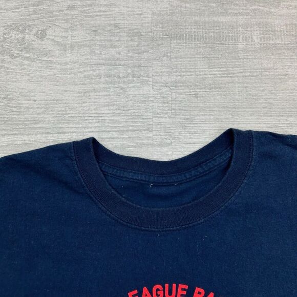 Vintage Chicago Cubs Shirt Adult Large Navy Blue MLB Baseball Logo - Picture 3 of 5